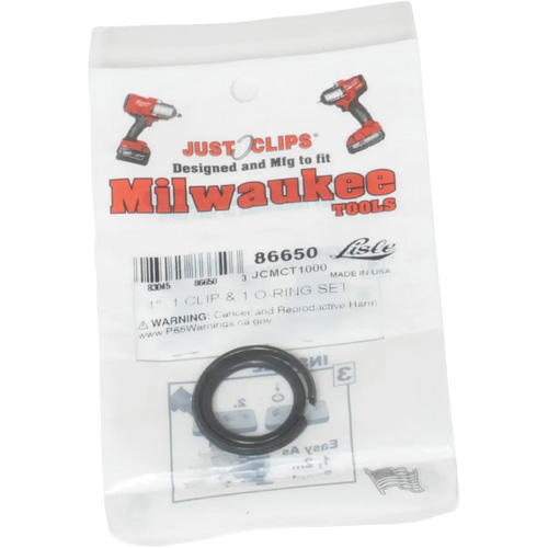 Jeu de clip et joint torique de 1 po pour Milwaukee Les Fournitures Industrielles Méga