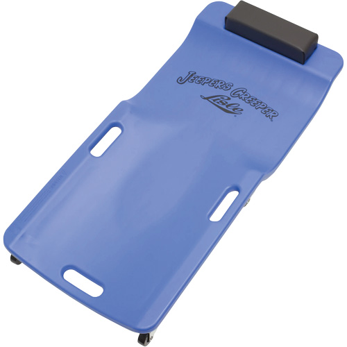 Blue Low Profile Plastic Creeper Les Fournitures Industrielles Méga