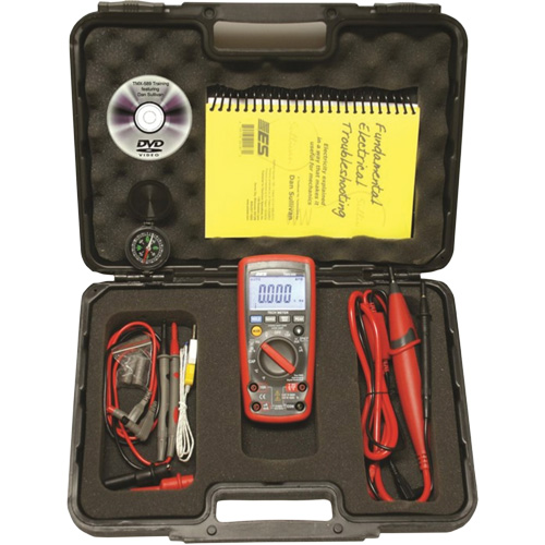Tech Meter Kit with Video Training & Troubleshooting Book Les Fournitures Industrielles Méga