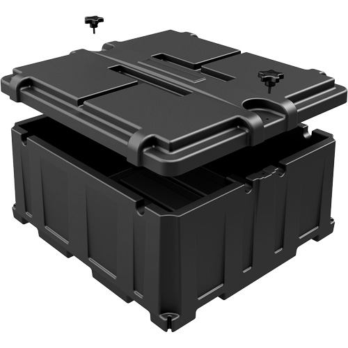 Boîtier pour batteries doubles de groupe 8D Les Fournitures Industrielles Méga