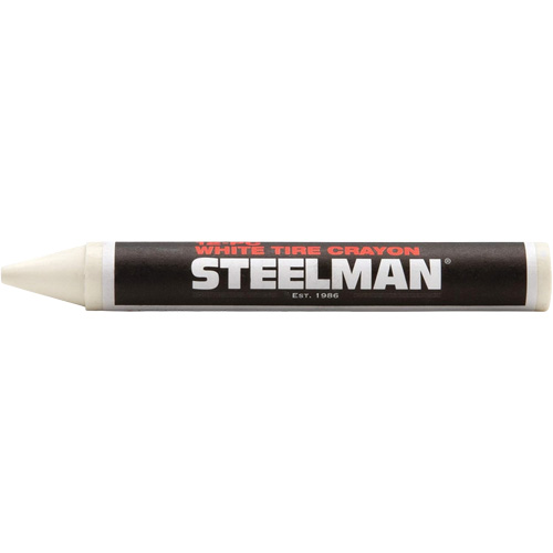 Semi-Permanent White Tire Marking Crayons Les Fournitures Industrielles Méga