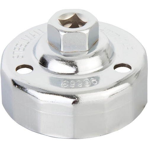 Cl&eacute; &agrave; capuchon pour filtre &agrave; huile 64 mm x 14 cannelures Les Fournitures Industrielles Méga
