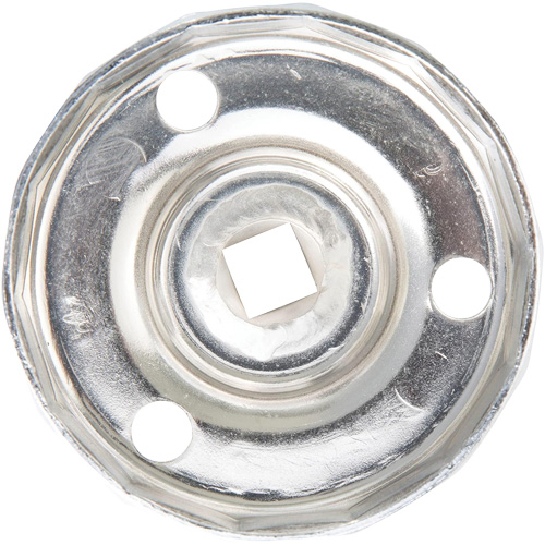 Cl&eacute; &agrave; capuchon pour filtre &agrave; huile 64 mm x 14 cannelures Les Fournitures Industrielles Méga
