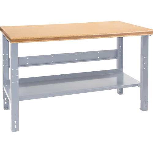 Industrial Duty Workbench, 72" W x 36" D x 34" H, 1000 lbs. Capacity Les Fournitures Industrielles Méga