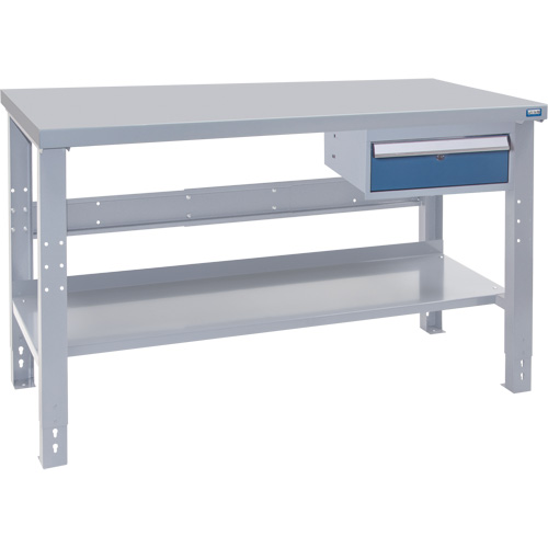 &eacute;tabli industriel, 72" la x 36" p x 34" h, Capacit&eacute; 1000 lb Les Fournitures Industrielles Méga