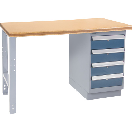 Industrial Duty Workbench, 36" W x 72" D x 34" H, 1000 lbs. Capacity Les Fournitures Industrielles Méga