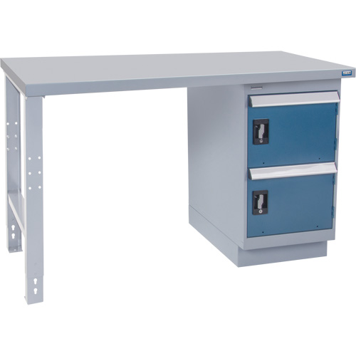 Industrial Duty Workbench, 36" W x 60" D x 34" H, 1000 lbs. Capacity Les Fournitures Industrielles Méga