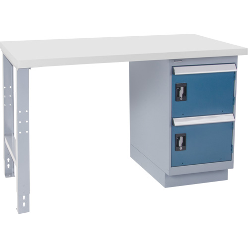 Industrial Duty Workbench, 30" W x 72" D x 34" H, 1000 lbs. Capacity Les Fournitures Industrielles Méga