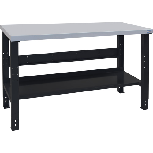 Industrial Duty Workbench, 60" W x 36" D x 34" H, 1000 lbs. Capacity Les Fournitures Industrielles Méga