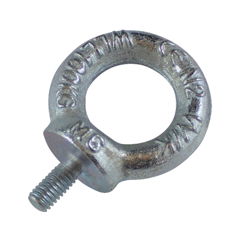 Drop Forged Eye Bolts, 1/8" Dia., 1/2" L, Uncoated Natural Finish, 154 lbs (70 kg) Capacity Les Fournitures Industrielles Méga