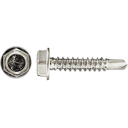 Rondelle hexagonale auto-perc&eacute;e Drill-X, #14 x 1" lo, Zingu&eacute; Les Fournitures Industrielles Méga