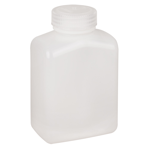 Easy-Grip Space-Saver Bottles, Rectangular, 16 oz., Plastic Les Fournitures Industrielles Méga