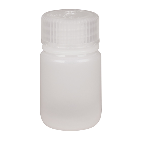 Wide-Mouth Bottles, Round, 1 oz., Plastic Les Fournitures Industrielles Méga
