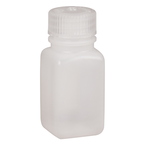 Easy-Grip Space-Saver Bottles, Square, 2 oz., Plastic Les Fournitures Industrielles Méga