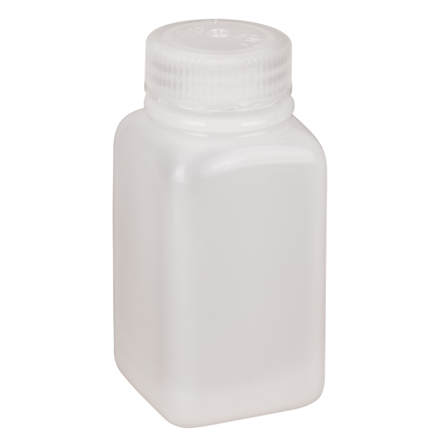 Easy-Grip Space-Saver Bottles, Square, 6 oz., Plastic Les Fournitures Industrielles Méga