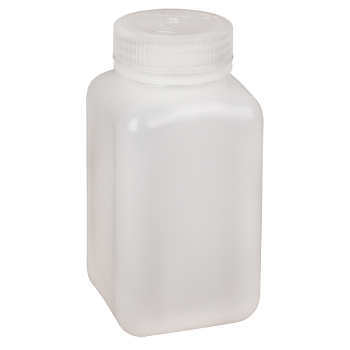 Easy-Grip Space-Saver Bottles, Square, 16 oz., Plastic Les Fournitures Industrielles Méga