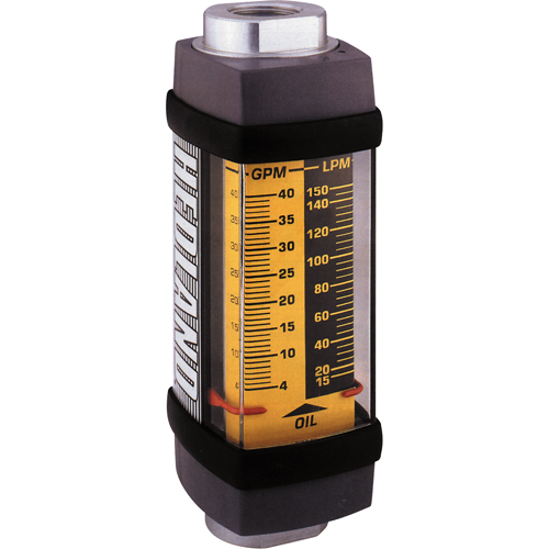 Flow meter 1-10 GPM oil, Analogue Les Fournitures Industrielles Méga