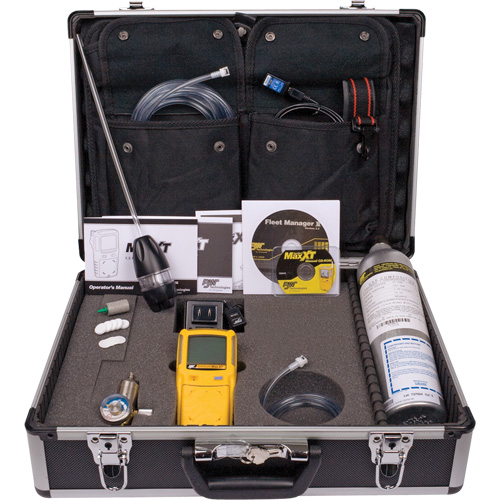 BW XT II Multi-Gas Detectors - Standard Confined Space Kit, 4 Gas, CO/H2S/LEL/O2 Les Fournitures Industrielles Méga