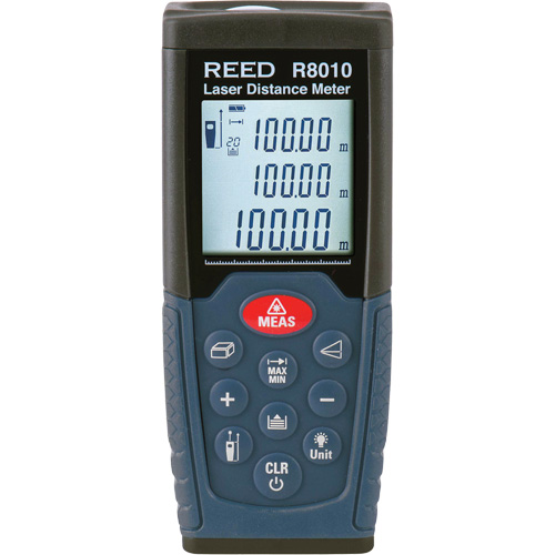 Laser Distance Meters, 0.17' - 328' (0.05 m - 100 m) Range Les Fournitures Industrielles Méga