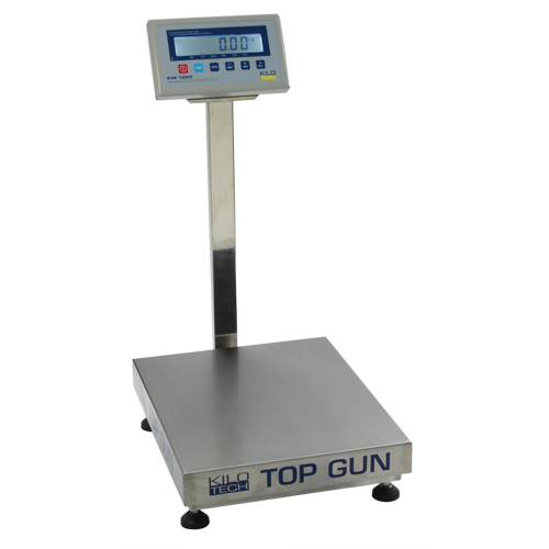 Balances &agrave; plateau &eacute;lectroniques Top Gun, 18" lo x 12" la, Capacit&eacute; de 150 lb Les Fournitures Industrielles Méga