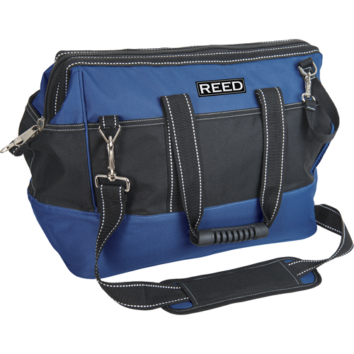 Industrial Tool Bag, Polyester, 33 Pockets, Black/Blue Les Fournitures Industrielles Méga