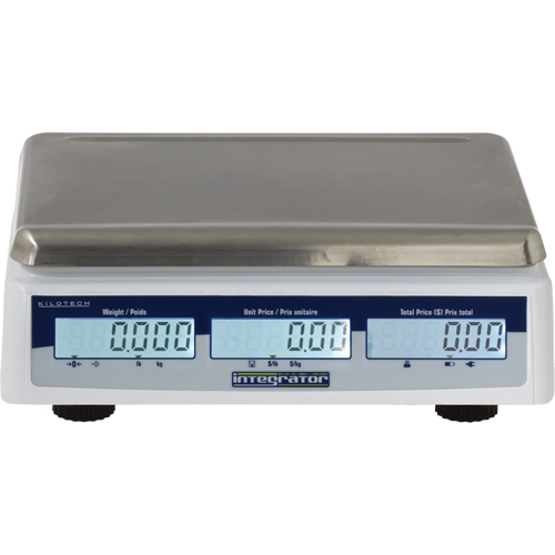 Integrator C15 Price Computing Scale, 30 lbs. / 15 kg Cap., 0.005 lbs. / 0.002 kg. Graduations Les Fournitures Industrielles Méga