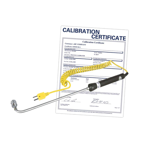 Right Angle Thermocouple Surface Probe with Calibration Certificate, 500 °C (932°F) Max. Temp. Les Fournitures Industrielles Méga