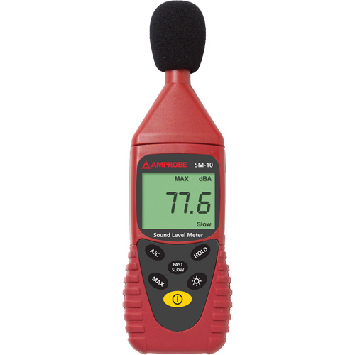 SM-10 Sound Meter, 0 - 50 dB Measuring Range Les Fournitures Industrielles Méga