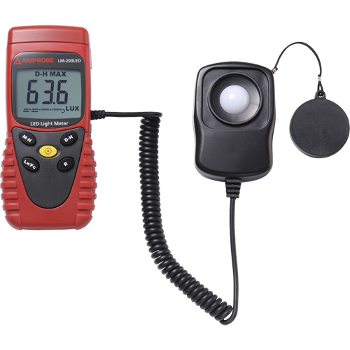 LM-200LED LED Light Meter Les Fournitures Industrielles Méga