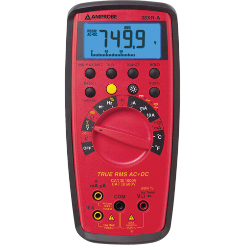 38XR-A Digital Multimeter, AC/DC Voltage, AC/DC Current Les Fournitures Industrielles Méga