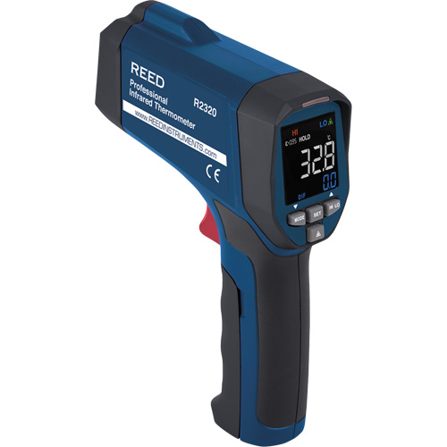 Thermom&egrave;tre &agrave; infrarouge professionnel, -26 - 1472° F ( -32 - 800° C ), 30:1, &eacute;missivit&eacute; Ajustable Les Fournitures Industrielles Méga