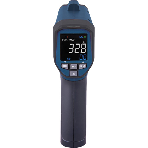Thermom&egrave;tre &agrave; infrarouge professionnel, -26 - 1472° F ( -32 - 800° C ), 30:1, &eacute;missivit&eacute; Ajustable Les Fournitures Industrielles Méga