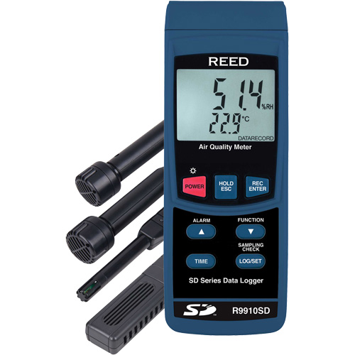 Data Logging Indoor Air Quality Meter Les Fournitures Industrielles Méga