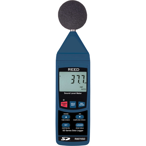 Sound Level Meter, 30 - 130 dB Measuring Range Les Fournitures Industrielles Méga