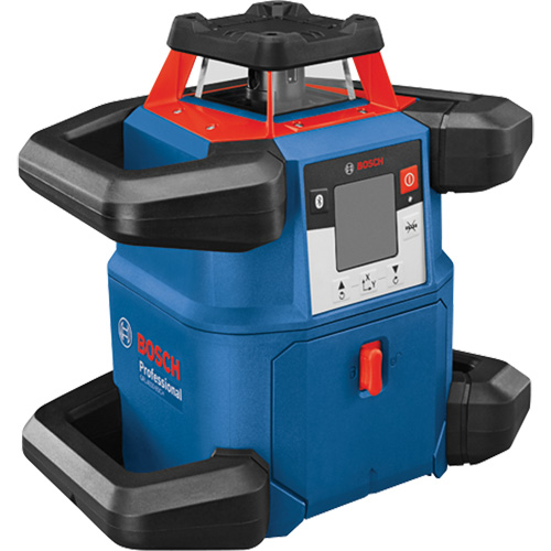Ensemble laser rotatif horizontal auto-nivelant connect&eacute; Revolve4000, 4000' (1219,2 m), 635 N.m Les Fournitures Industrielles Méga