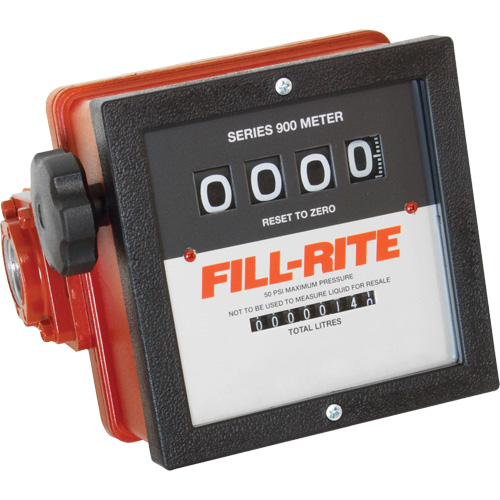 4-Wheel Mechanical Flow Meter, Analogue Les Fournitures Industrielles Méga