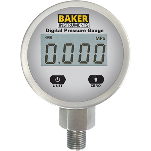 B5000 Series Pressure Gauge, 2-1/2" , 0 - 500 psi, Bottom Mount, Digital Les Fournitures Industrielles Méga