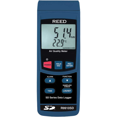Data Logging Indoor Air Quality Meter with Calibration Certificate Les Fournitures Industrielles Méga