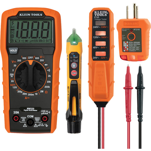 Digital Multimeter Electrical Test Kit Les Fournitures Industrielles Méga