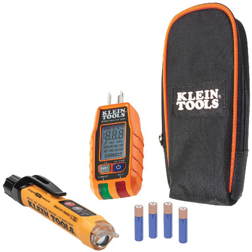 Trousse dessai &eacute;lectrique sans contact de qualit&eacute; sup&eacute;rieure pour prise de courant et disjoncteur de fuite &agrave; la terre Les Fournitures Industrielles Méga