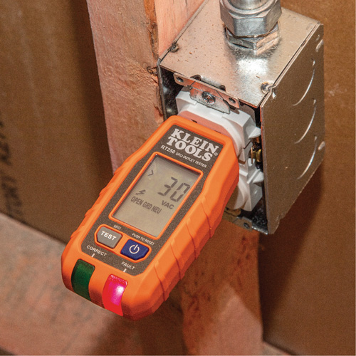 Premium Non-Contact Voltage and GFCI Receptacle Electrical Test Kit Les Fournitures Industrielles Méga