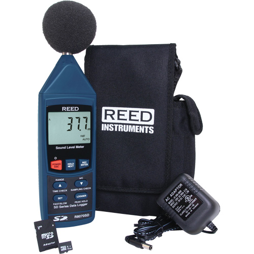 Sound Level Meter Kit, 30 - 130 dB Measuring Range Les Fournitures Industrielles Méga
