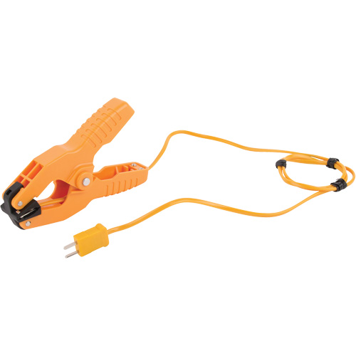 Type K Pipe Clamp Thermocouple Probe, 200 °C (392°F) Max. Temp. Les Fournitures Industrielles Méga