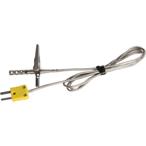 Sonde thermocouple pour four/cong&eacute;lateur &agrave; air de type K avec certificat de calibration, 200 °C (392°F) Temp. max. Les Fournitures Industrielles Méga