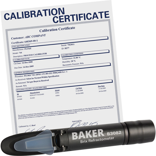 Refractometer with ISO Certificate, Analogue (Sight Glass), Br Les Fournitures Industrielles Méga
