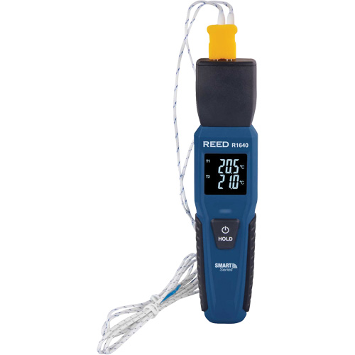 Thermom&egrave;tre &agrave; thermocouple Bluetooth Smart Series, Contact, Num&eacute;rique, -328-2501°F (-200-1372°C) Les Fournitures Industrielles Méga