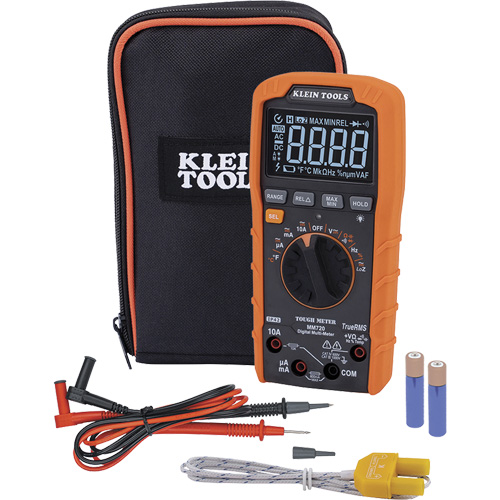 Digital Multimeter, AC/DC Voltage, AC/DC Current Les Fournitures Industrielles Méga