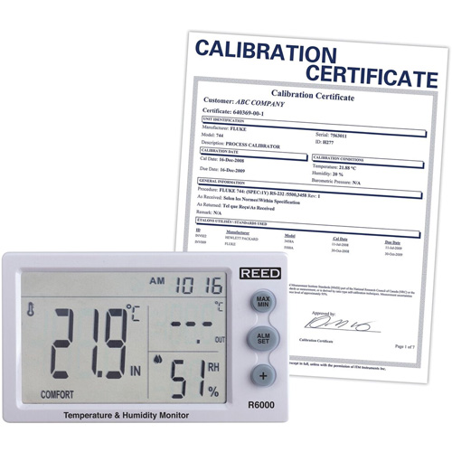 Heat Stress Meter with Calibration Certificate Les Fournitures Industrielles Méga