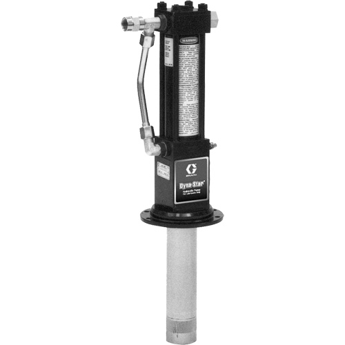 Hydraulic Dyna-Star&reg; 5:1 35 lbs. Grease Pump, Steel, Copper, Polyurethane, Buna-N & Polyester Elastomer Les Fournitures Industrielles Méga