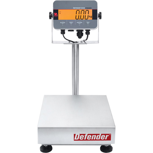 Defender 3000 Washdown Bench Scale, 14" L x 12" W, 30 lbs. Capacity Les Fournitures Industrielles Méga